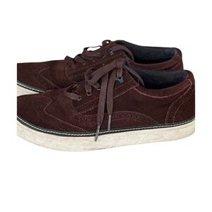 Ted Baker London Burgundy Suede Shoes